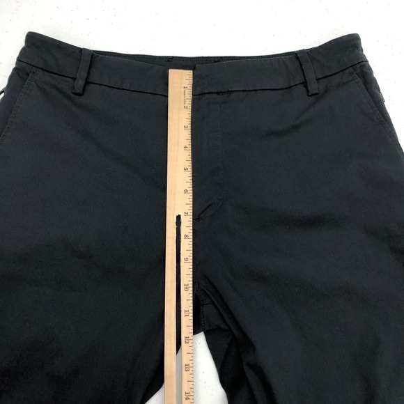 Birddogs Pants Mens 32x28 Black Chino Stretch Lined Flat Front Casual Golf Day - Picture 7 of 10